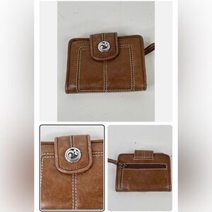 Brighton women’s small wallet.  Leather.